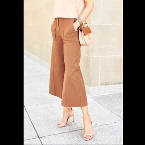 Ann Taylor Wide Leg Ankle Pants